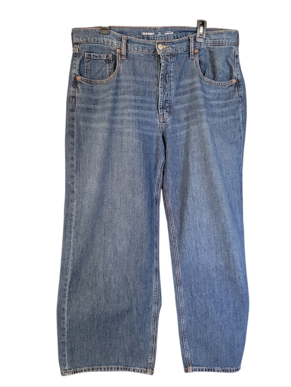 Old Navy Mid Rise Wide Leg Jeans - 14 P.        Y23
